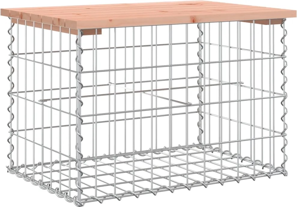 vidaXL Bancă de grădină, 63x44x42 cm, lemn masiv Douglas