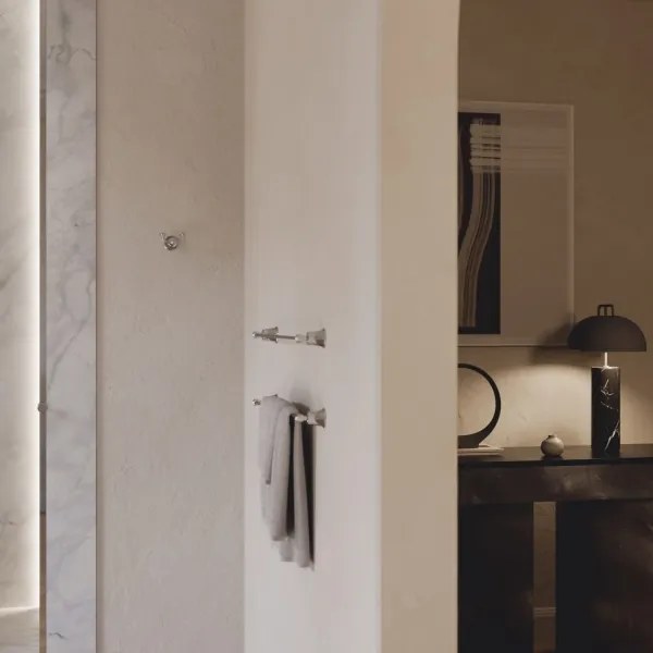 Suport de perete pentru prosoape OMNIRES AL53120CR ART LINE crom lucios