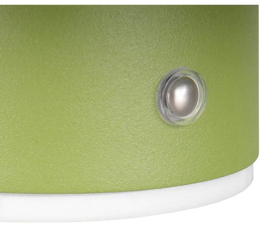 Aplică de perete verde LED cu USB Davey – Reality