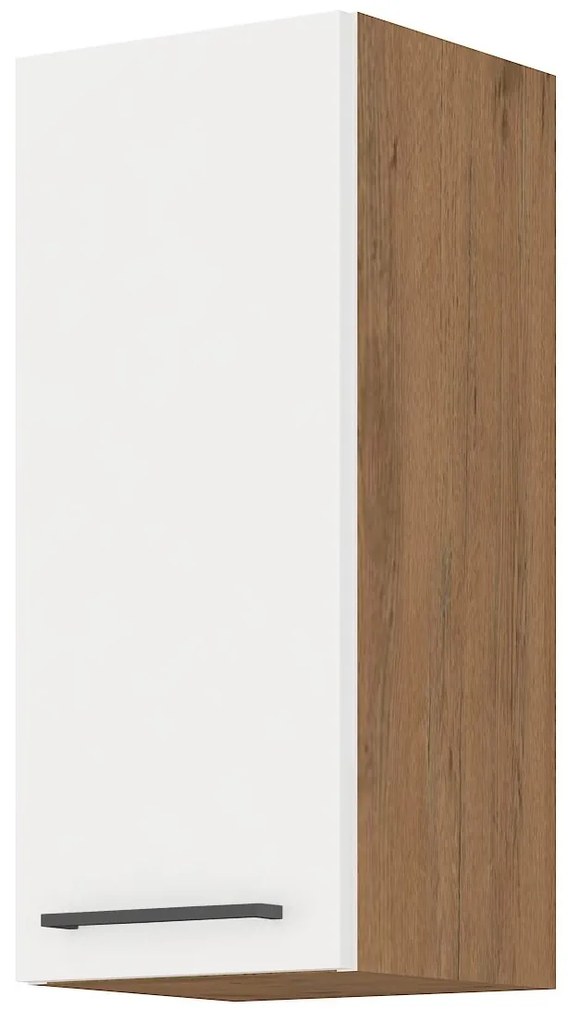 Dulap superior de bucătărie Virion 30 G 72 1F (stejar lancelot + alb). 1032557