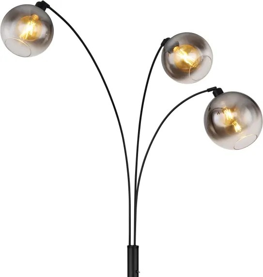 Globo 58227-3B - Lampă de podea NEWCASTLE 3xE27/60W/230V