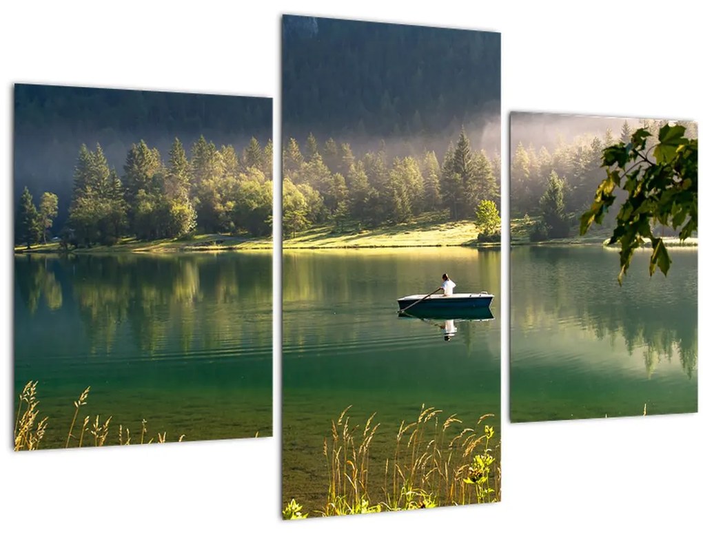 Tablou cu lac (90x60 cm)