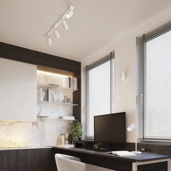 Brilagi - Lampă de perete LED CRESTO 1xGU10/10W/230V 10 cm albă