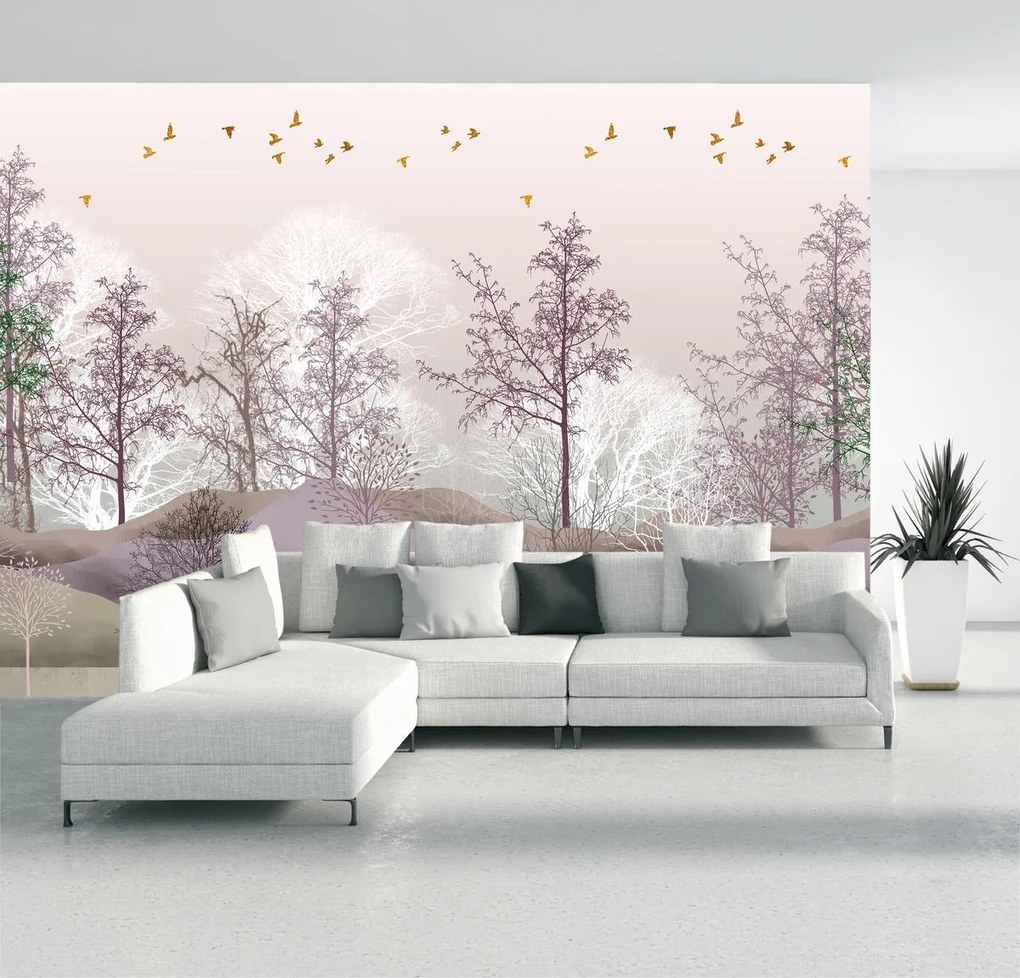 Fototapet - Pădurea de foioase (147x102 cm)