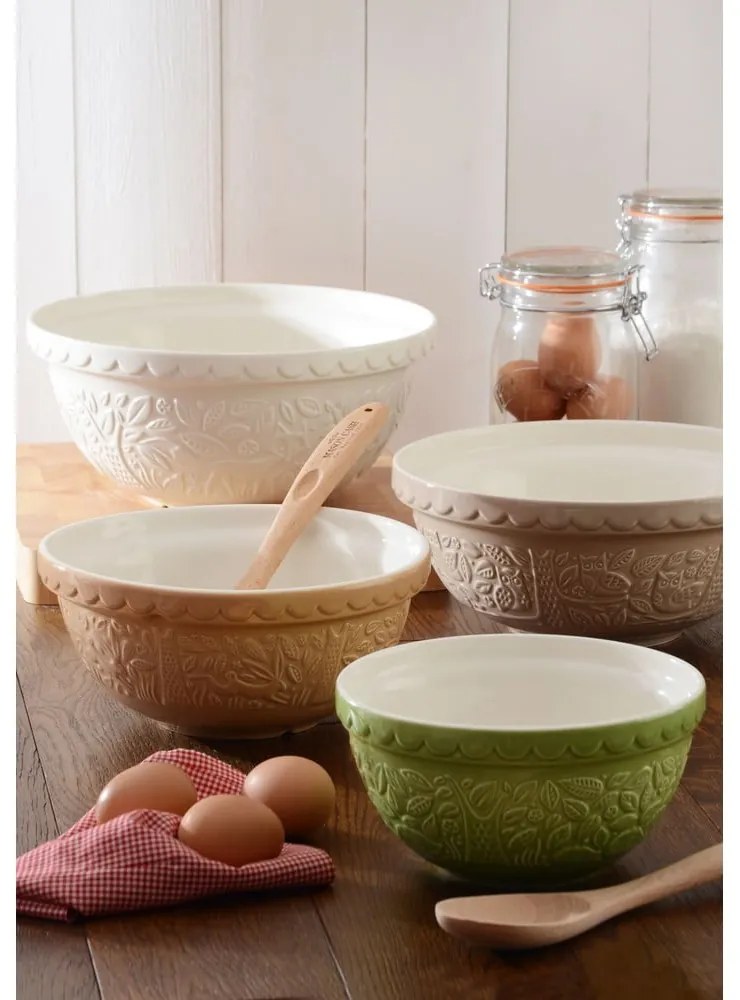 Bol verde din gresie ø 21 cm In the Forest – Mason Cash