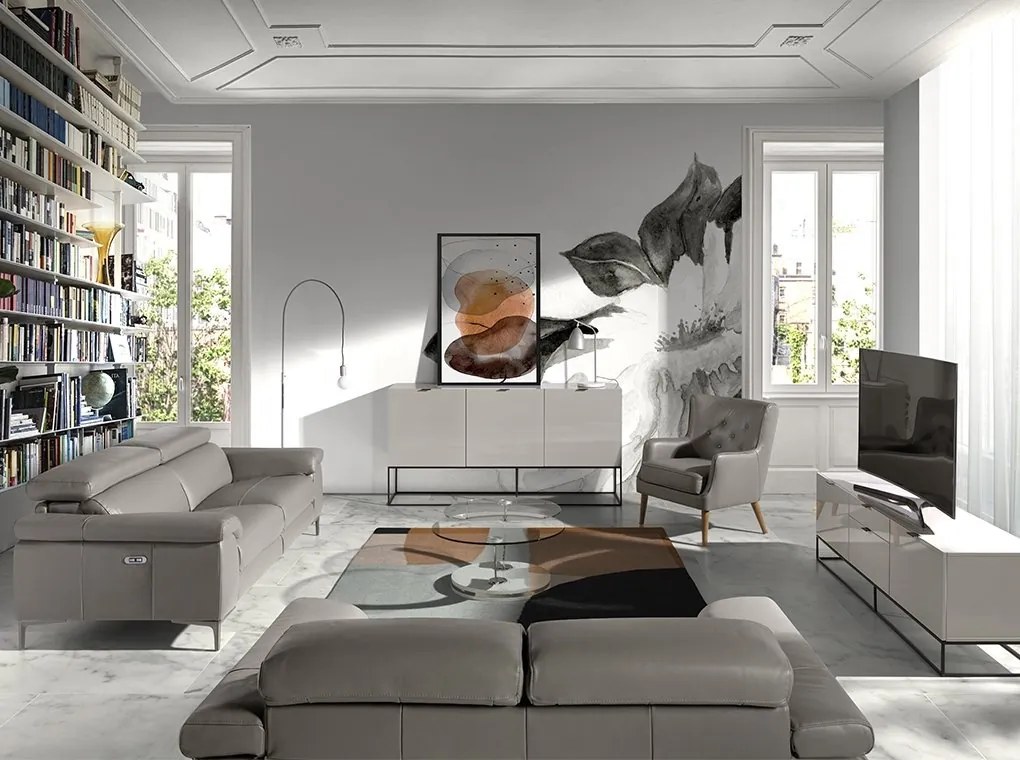 Canapea design italian, 2 locuri, functia relaz, Alfredo