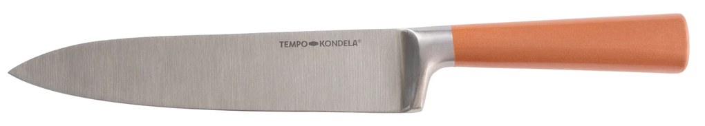 TEMPO-KONDELA LEROJ, set de cu?ite într-un suport, 8 buc., roz auriu