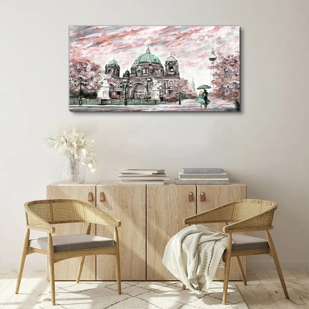 Tablou canvas Catedrala modernă din Berlin
