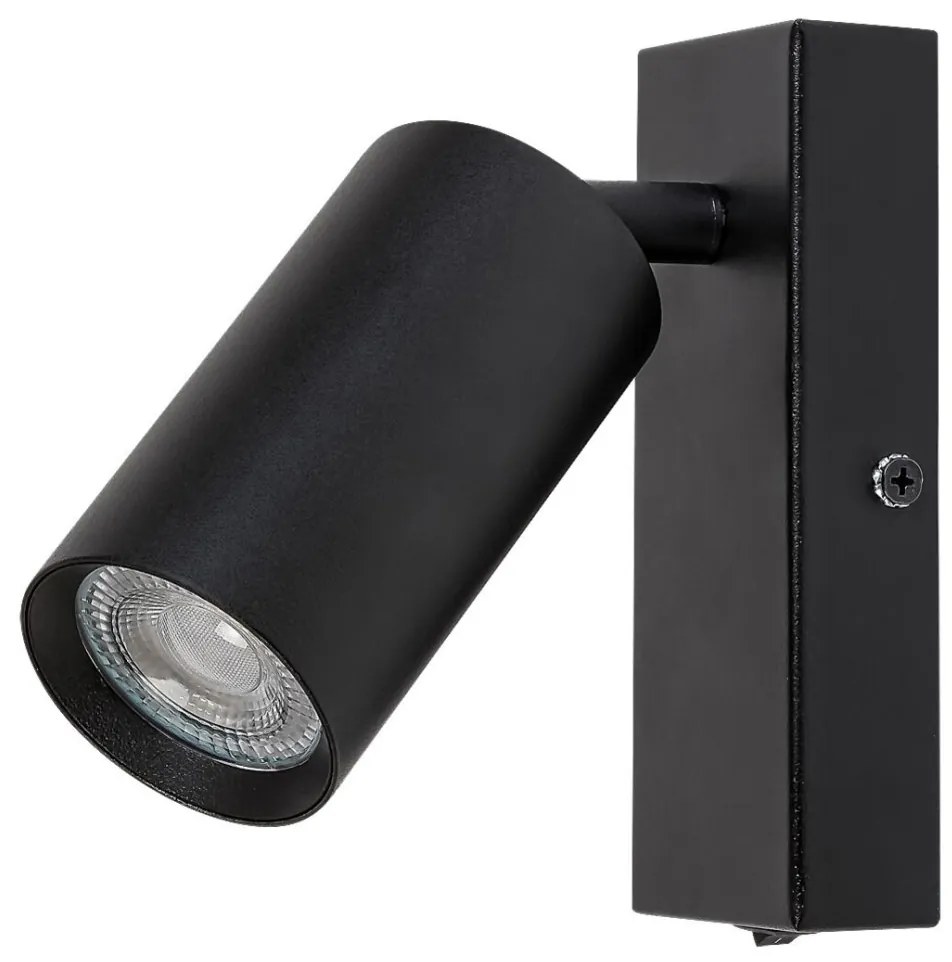 Aplica cu spot directionabil design modern SOLO negru