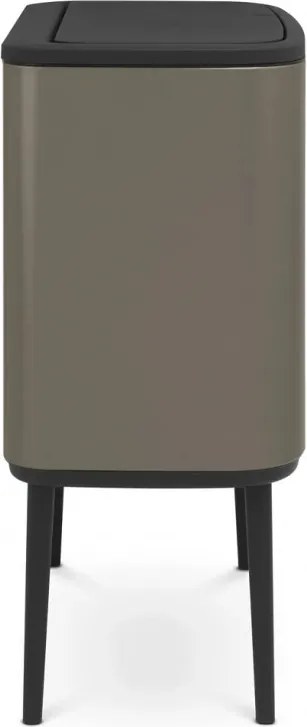 Cos de gunoi Brabantia Bo Touch 651105, 36 l, Deschidere lina si silentioasa, Gri
