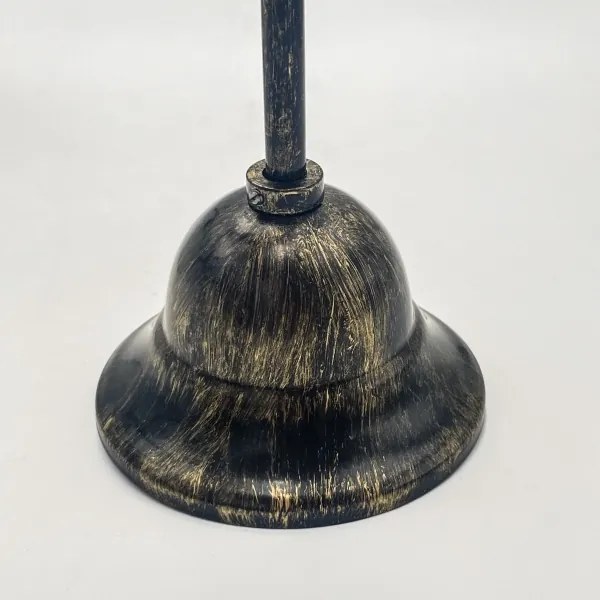 Lustră pe lanț RETRO 2xE27/60W/230V bronz/patină