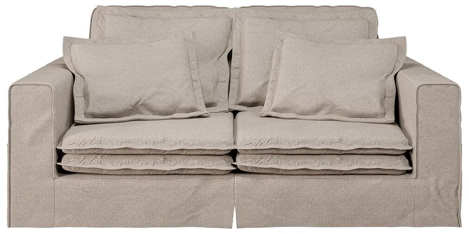 Canapea bej 196 cm Nora – Ropez