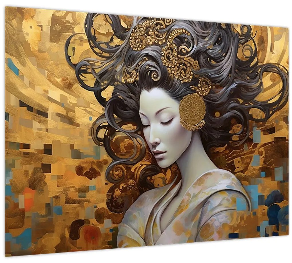 Tablou pe sticlă - Luminozitate (70x50 cm)