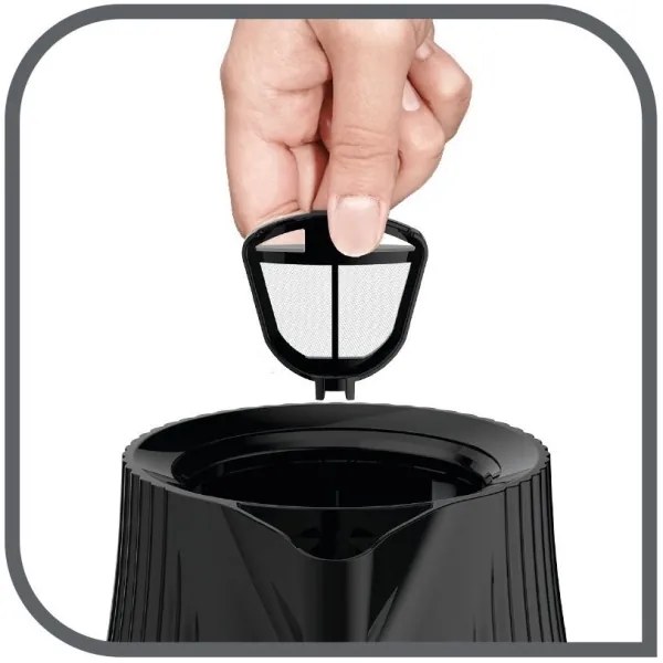 Fierbător de apă LOFT 1,7 l 2400W/230V negru Tefal