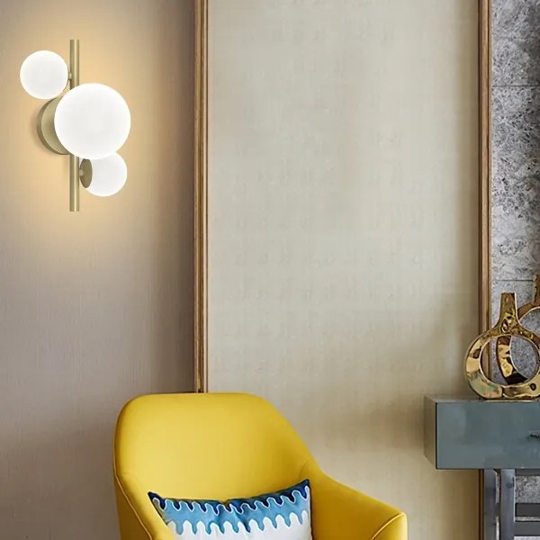 Aplică ONLI PALOMA 3xG9/10W/230V auriu