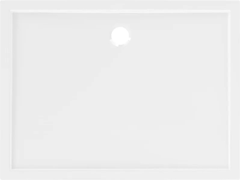 Mexen Flow brodzik dreptunghiular slim 90 x 80 cm, alb lucios - 46R108090