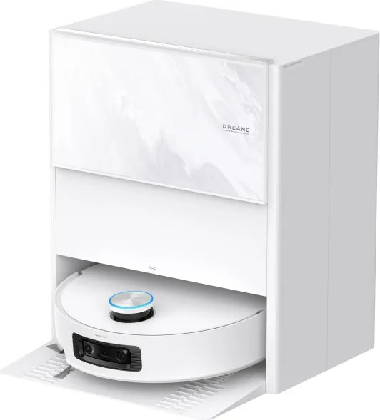 Aspirator robot Dreame Aqua 10 Ultra Track Complete RLR81CE-1-WH, 25000 Pa, 200 min, 3,5/4 l, VersaLift DToF+OmniSight, Camere AI, Control vocal, Automatizare, Alb