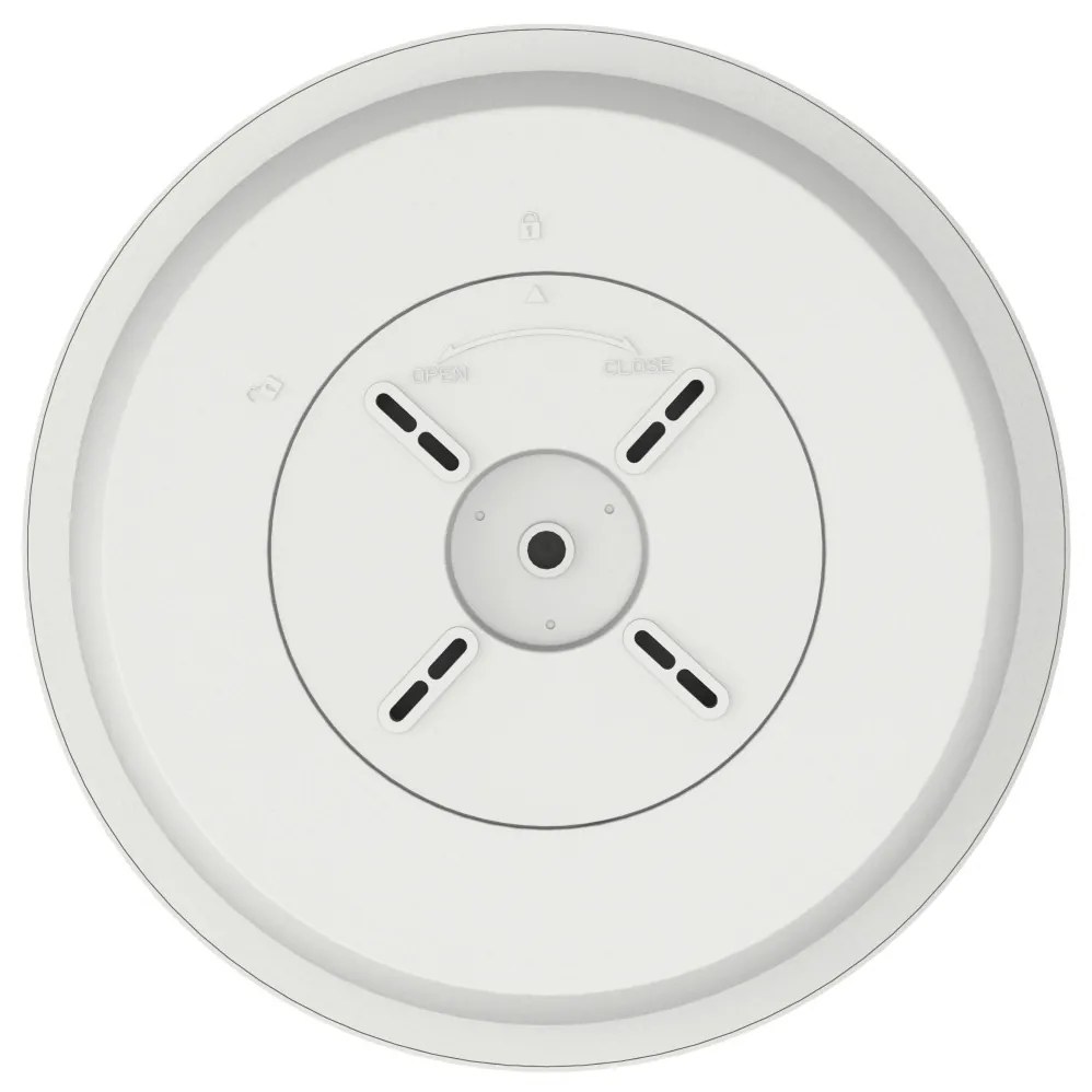 Plafoniera LED Glitter KL151085, dimabila, 36W, 3500lm, lumina calda+neutra+rece, IP20, alba, Klausen