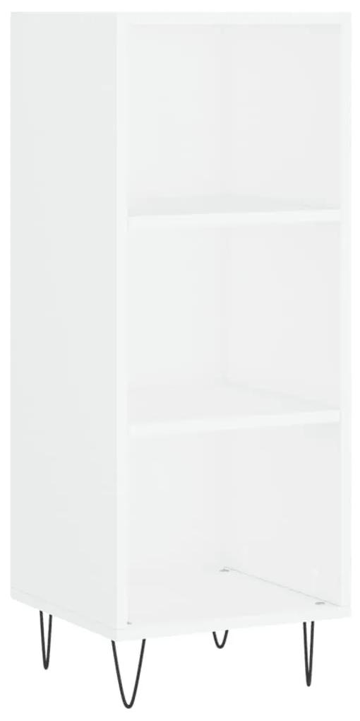 828724 vidaXL Servantă, alb, 34,5x32,5x90 cm, lemn prelucrat