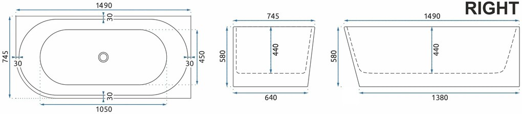 Cada SYDNEY BELLANTO RIGHT 150cm