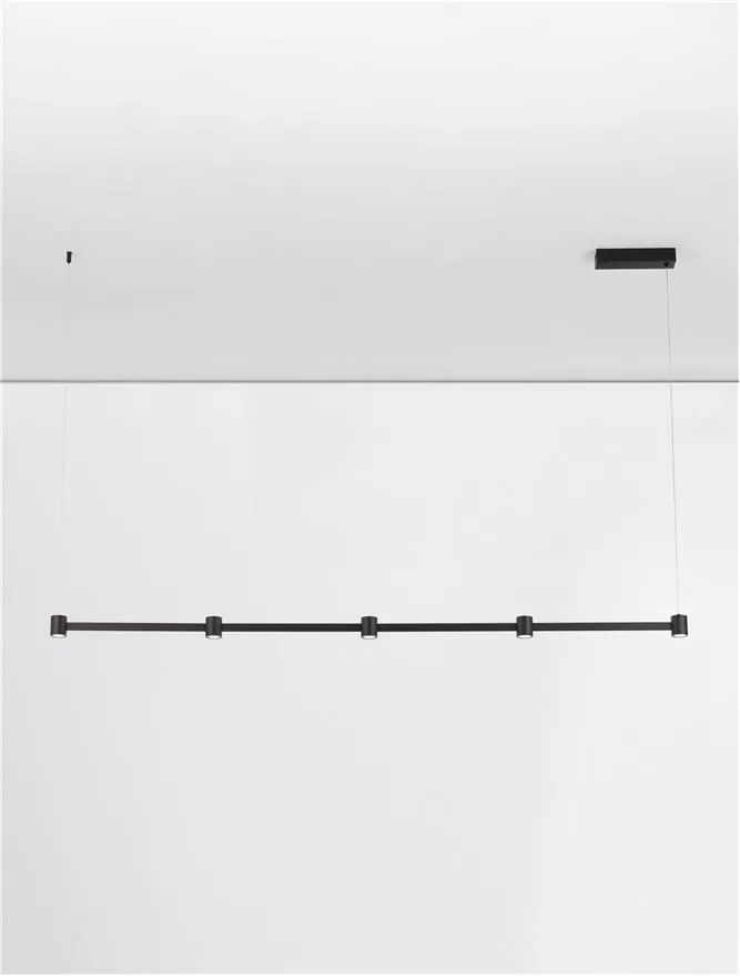 Lustra moderna cu 5 spoturi LED Puize