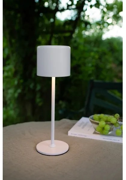 Lampă LED reîncărcabilă dimabilă Markslöjd 108658 FILO LED/2W/5V IP44 30cm alb