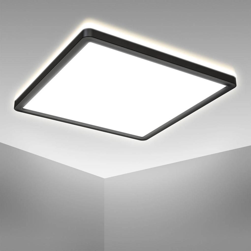 BKLICHT LED Plafoniera 29.3/29.3/2.8 cm