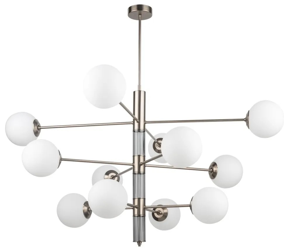 Lustra 12 surse de lumina moderna realizata manual Ultimo