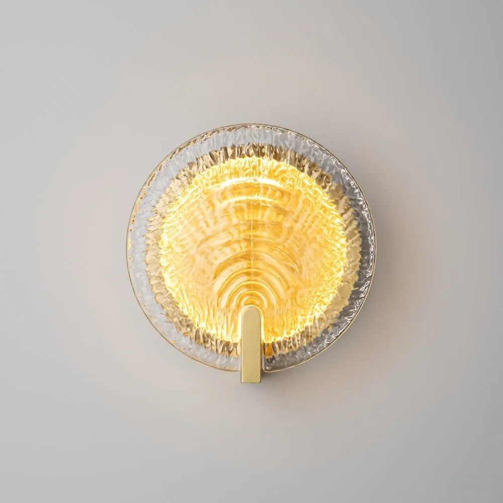 Aplica de perete LED cu sticla turnata Regatta 5W