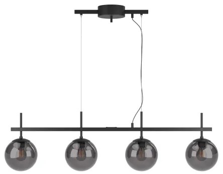 ByRydens 4202360-4505 - Lustră suspendată pe cablu BOYLE 4xE27/8W/230V