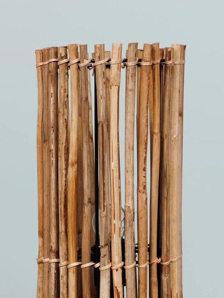 Lampa de masa, din rattan, Savana
