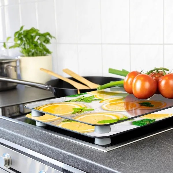 WENKO 2521512500 - Placă de acoperire pentru alimente, 30 x 52 cm, multicolor