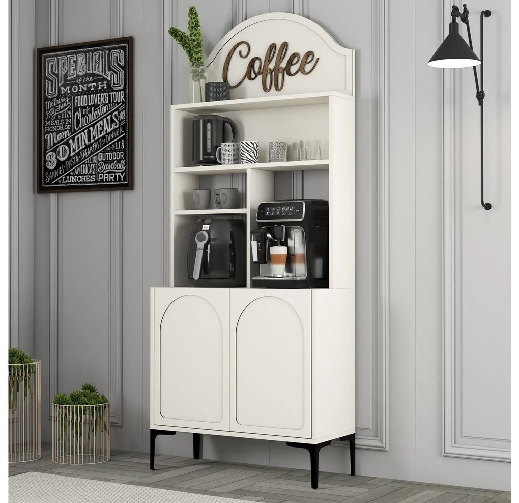 Bufet Lyantela 80 (crem + negru). 1107966