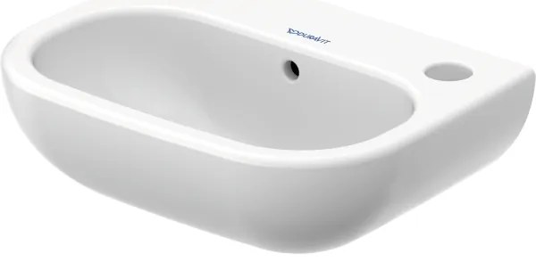 Duravit 7053600082 - Lavoar suspendat D-CODE 36 x 27 cm, ceramică, alb lucios