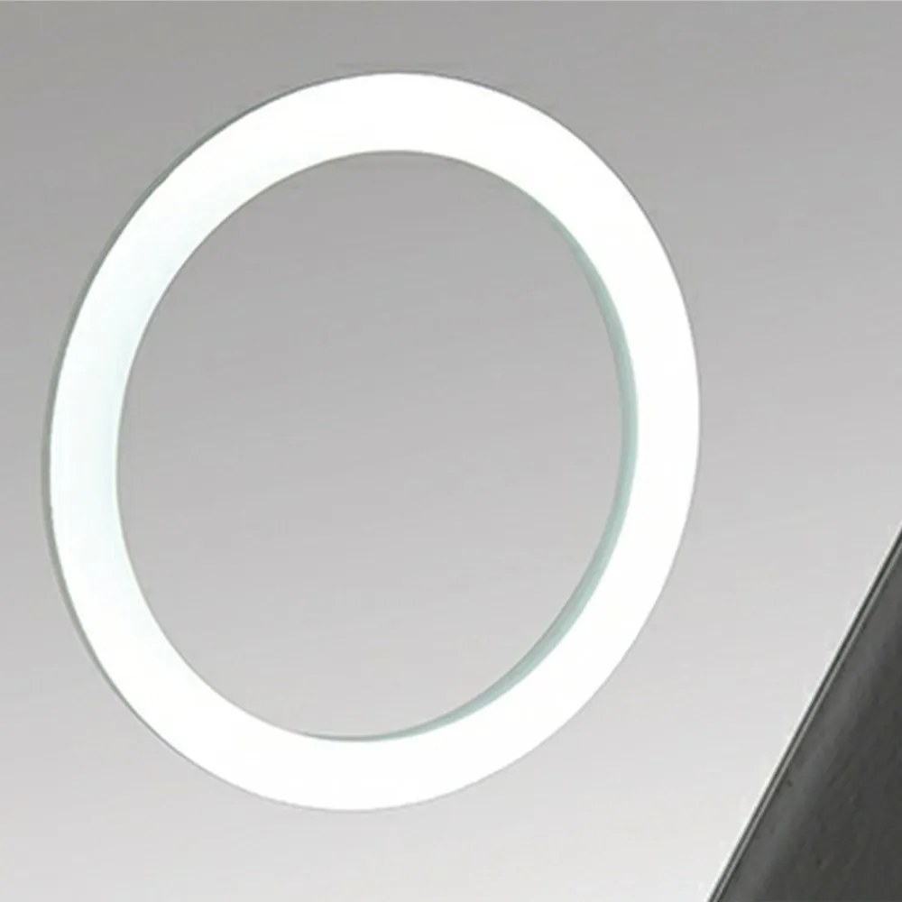 Oglindă Rodos, cu iluminare LED și afișaj