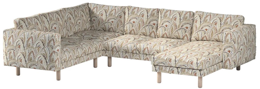 Husă pentru canapea de colț Norsborg cu 5 locuri și șezlong Norsborg