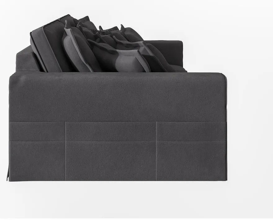 Canapea gri antracit 236 cm Nora – Ropez