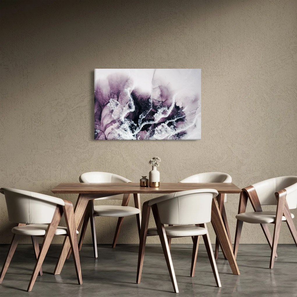 Tablou - Marmură violet N⁰2 (90x60 cm)