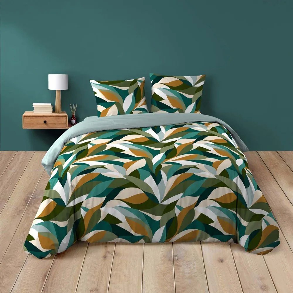 Lenjerie de pat din bumbac pentru pat dublu/extinsă cu 3 piese 240x220 cm Swan – douceur d'intérieur