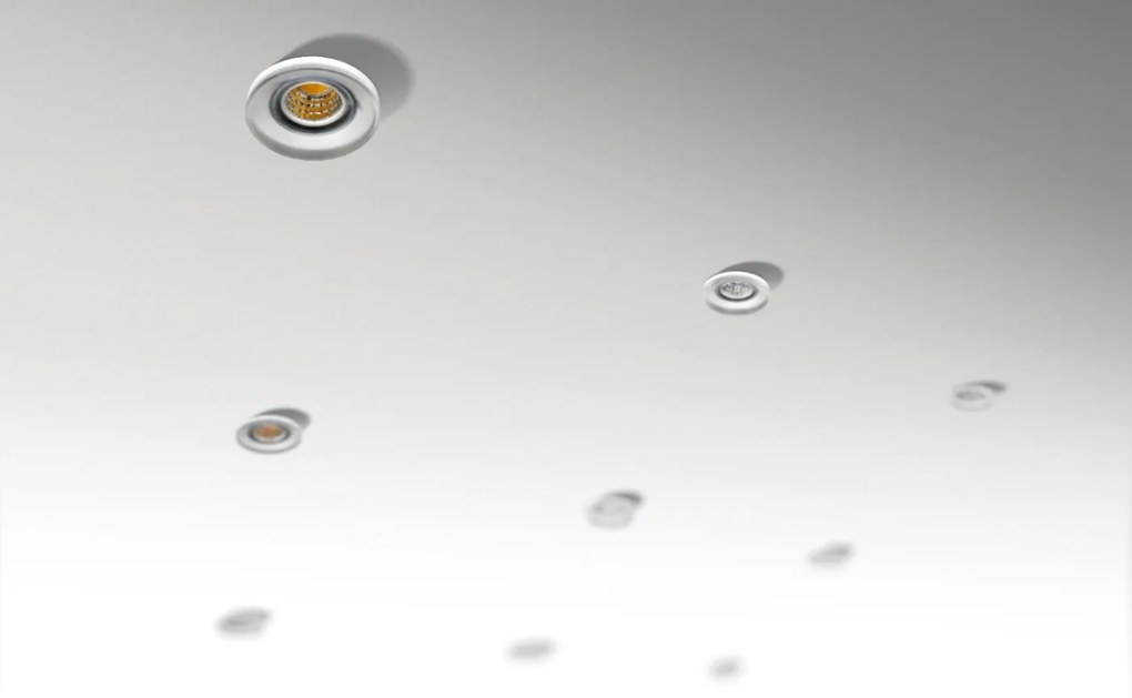 Spot LED incastrat tavan/plafon OKA AC 4000K acrilic