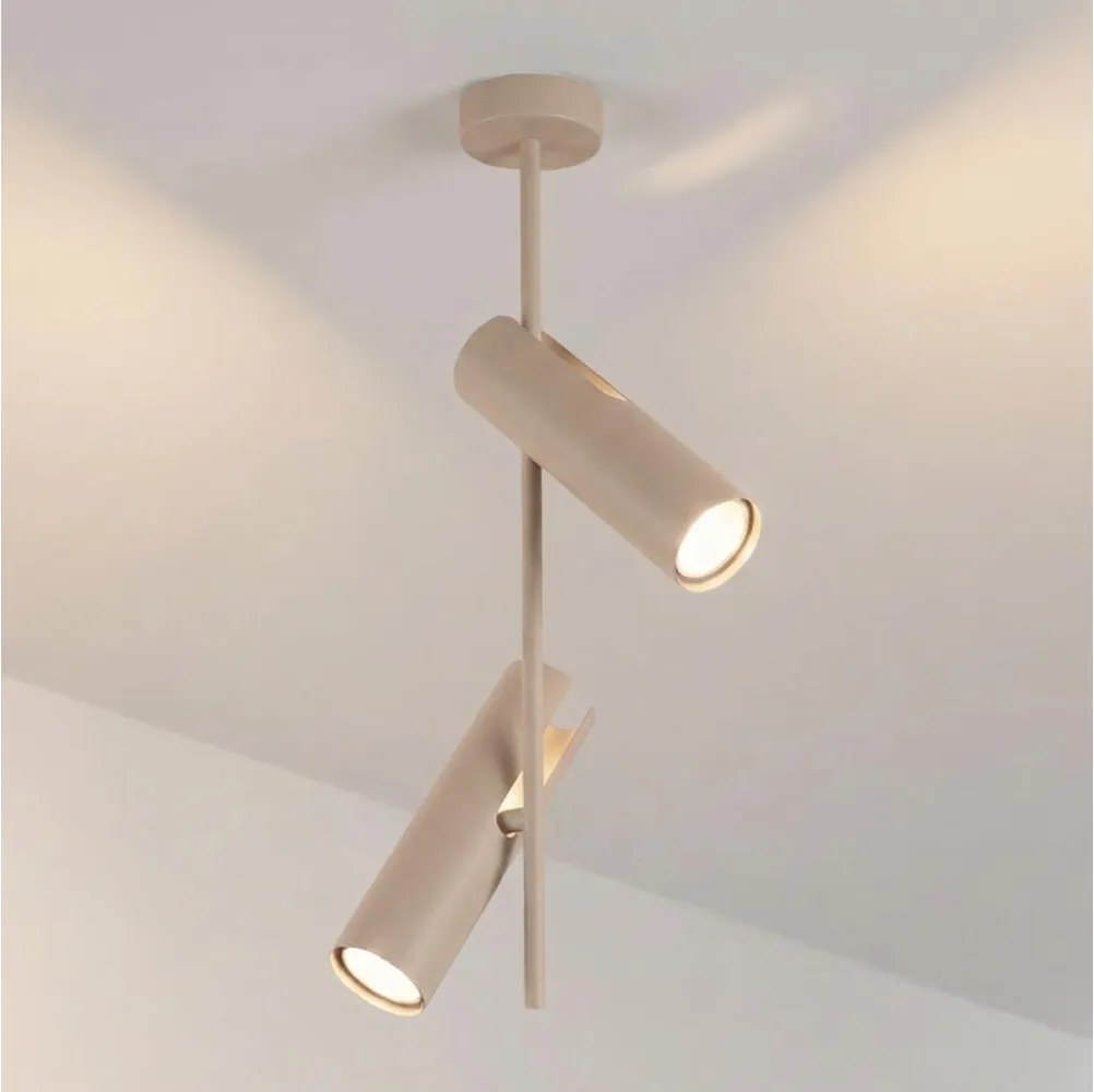 Brilagi - Pendul pe tijă BRANCH 2xGU10/30W/230V bej