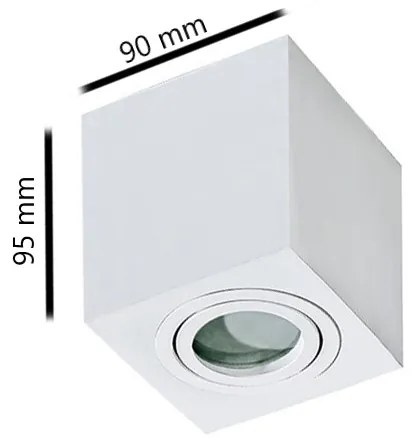 Plafonieră pentru baie BRANT 1xGU10/50W/230V IP44 Azzardo AZ2822