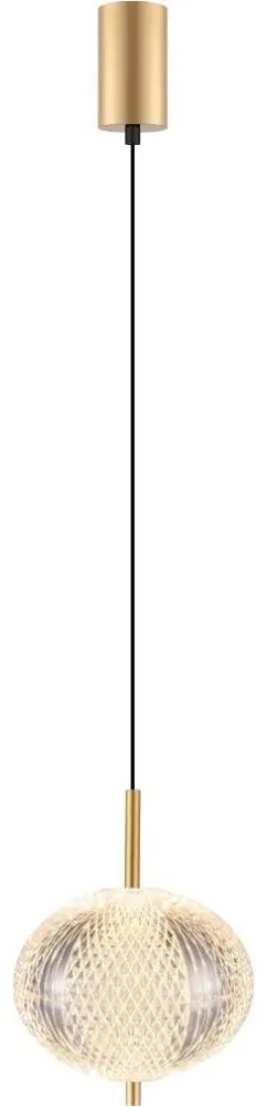 Zuma Line GALATEA 003064-034758 - Lustra LED suspendată pe cablu LED/6,5W/230V aurie