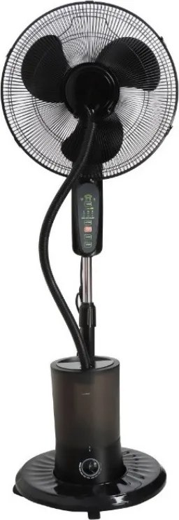 La mâna a doua: Ventilator cu ceata de apa Oliver Voltz OV51760K16M, 85W, 3.5 L, 3 viteze, Temporizator, Telecomanda, Negru