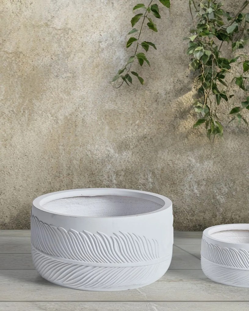 Ghiveci 23 cm Fiero (alb). 1075120