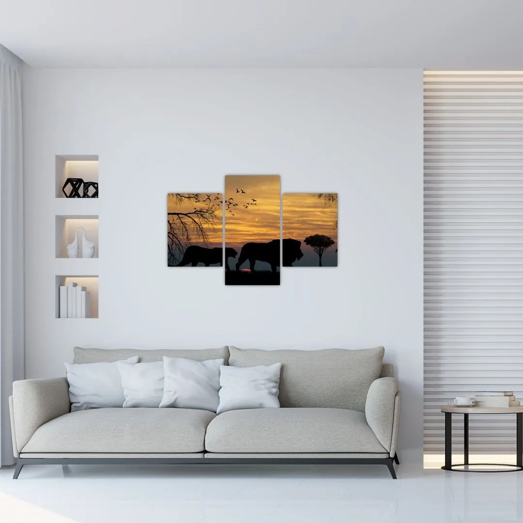 Tablou cu Safari (90x60 cm)
