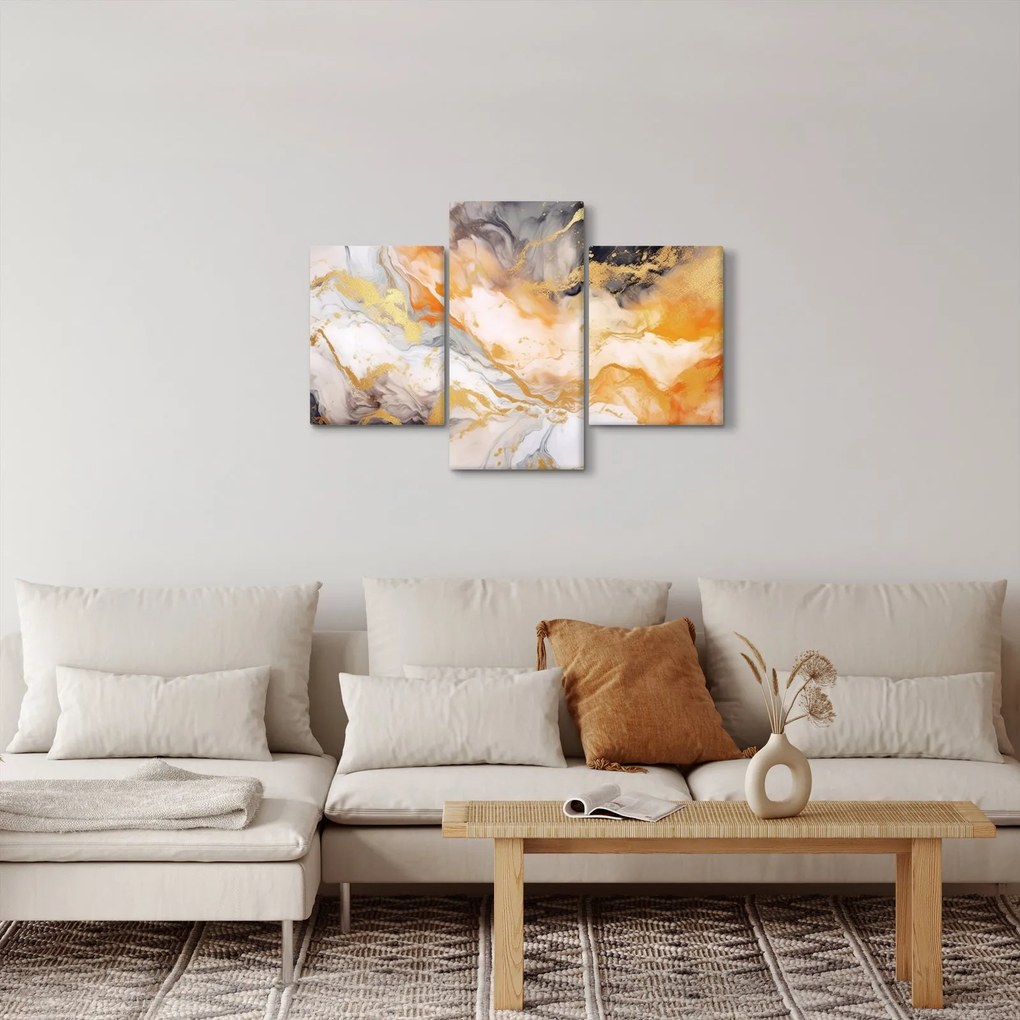 Tablou - Fond marmorat (90x60 cm)
