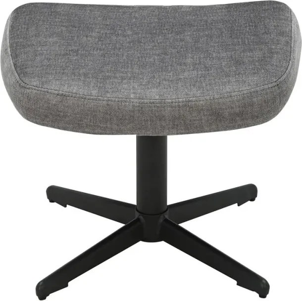 Taburetele/ Suport pentru picioare VOGUE catifea gri