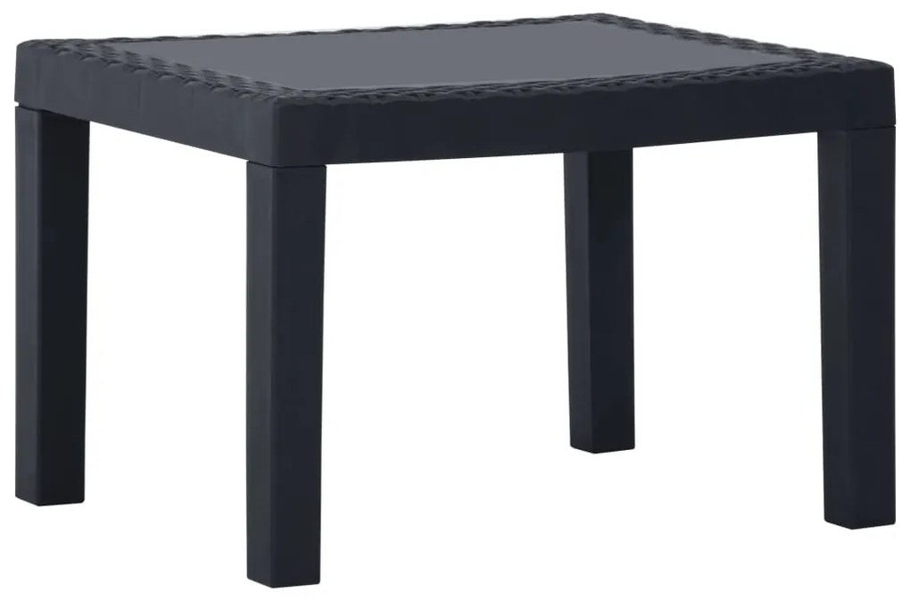 Set mobilier de gradina Culoare negru, OBASI