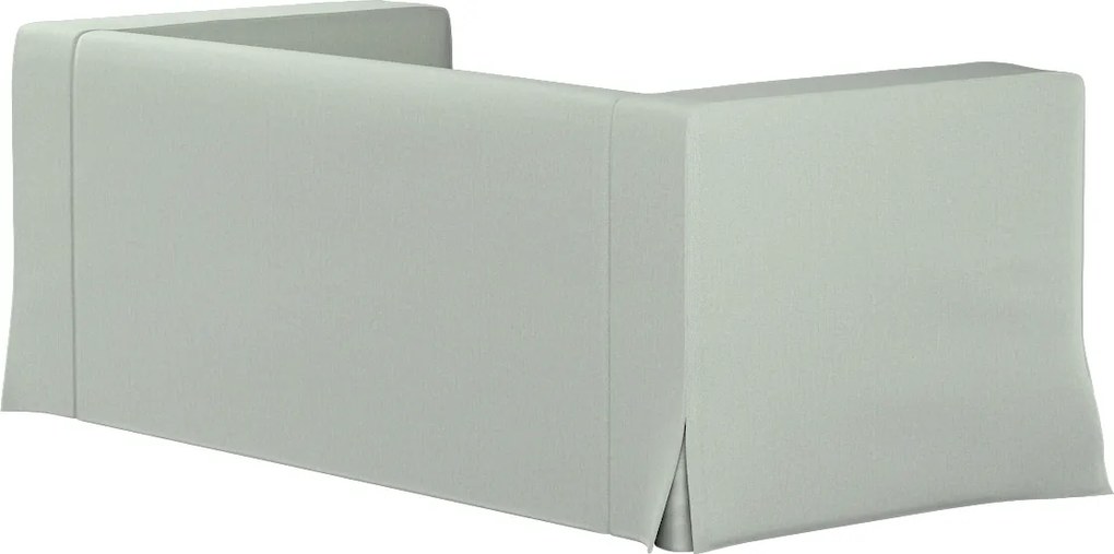 Husă canapea Klippan cu 2 locuri, lungă, cu pliuri contrastante